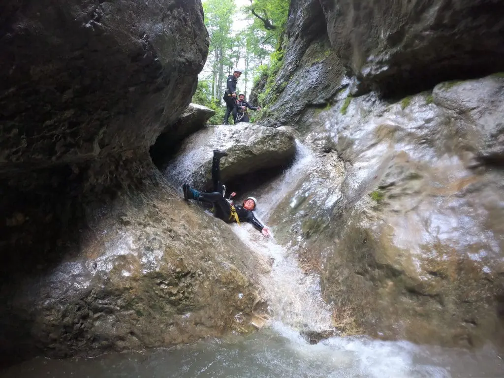 Canyoning Bled with a trip to Bohinj Lake