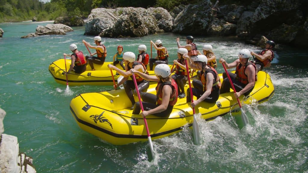 Rafting bled