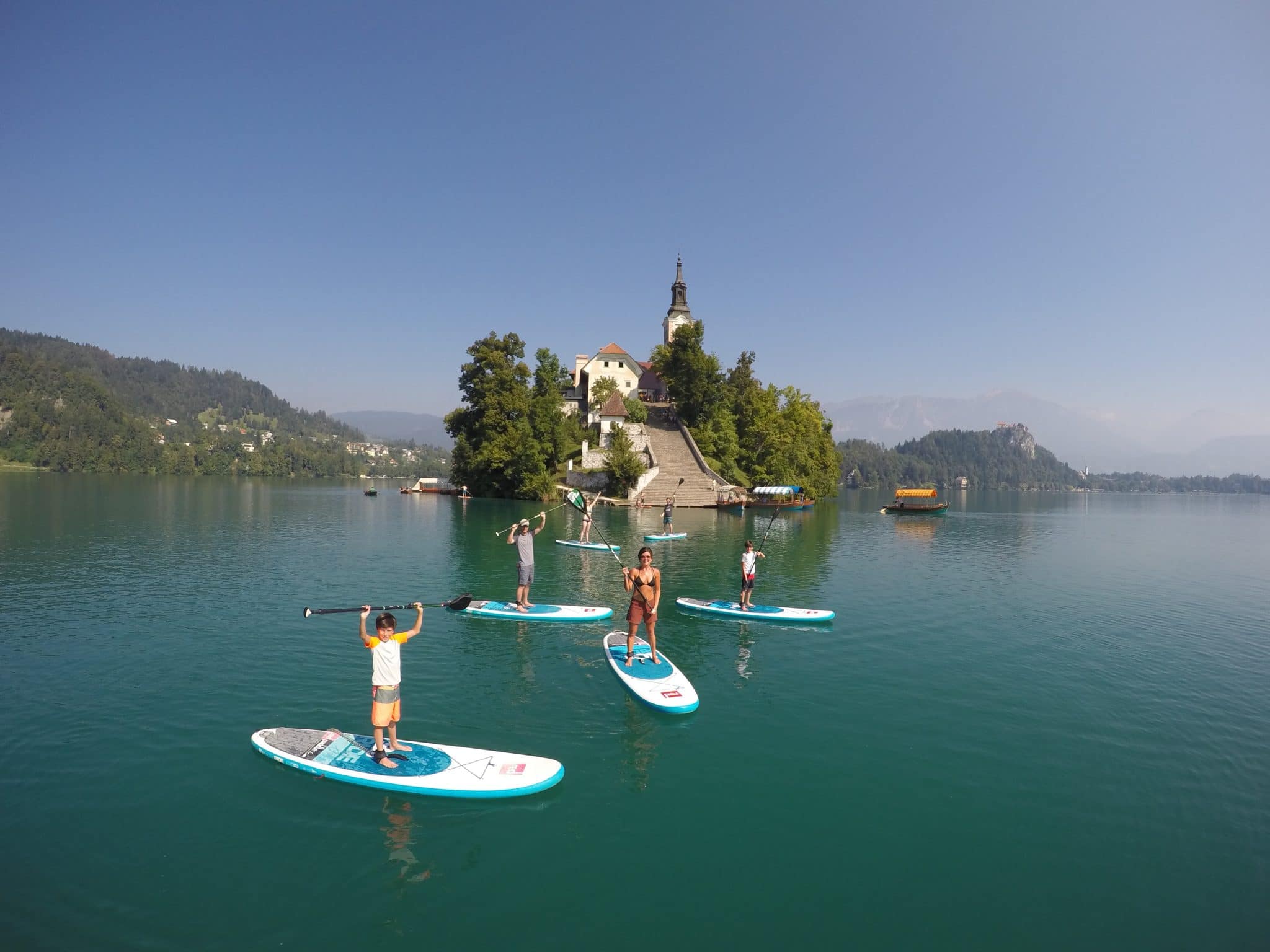 Rent a SUP on Lake Bled