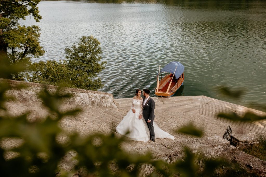 1. Lake Bled has wonderful wedding venues