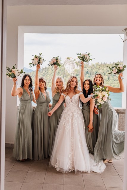 B & C Vila Bled wedding