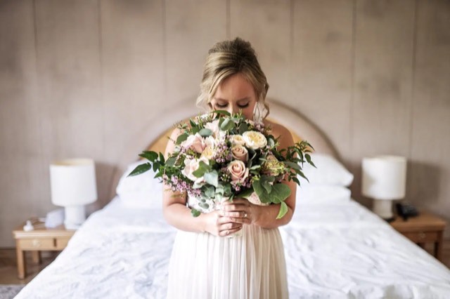 J & C Lake Bled Island Church wedding
