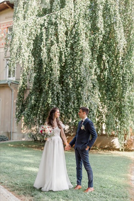 K & V Lake Bled Town Hall wedding