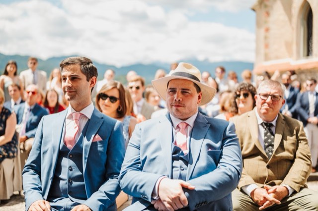 M & A Lake Bled Castle wedding
