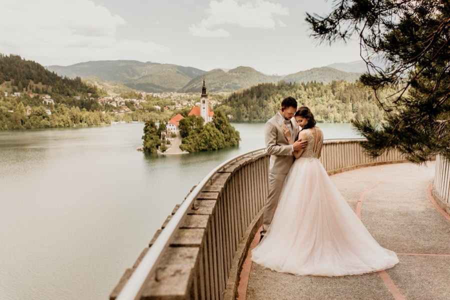 T & N · Bled Rose Hotel wedding