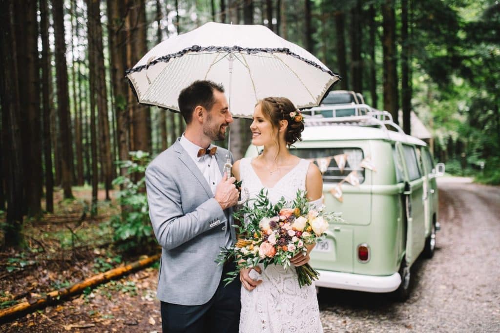 Dreamy Bouquet — Lake Bled wedding