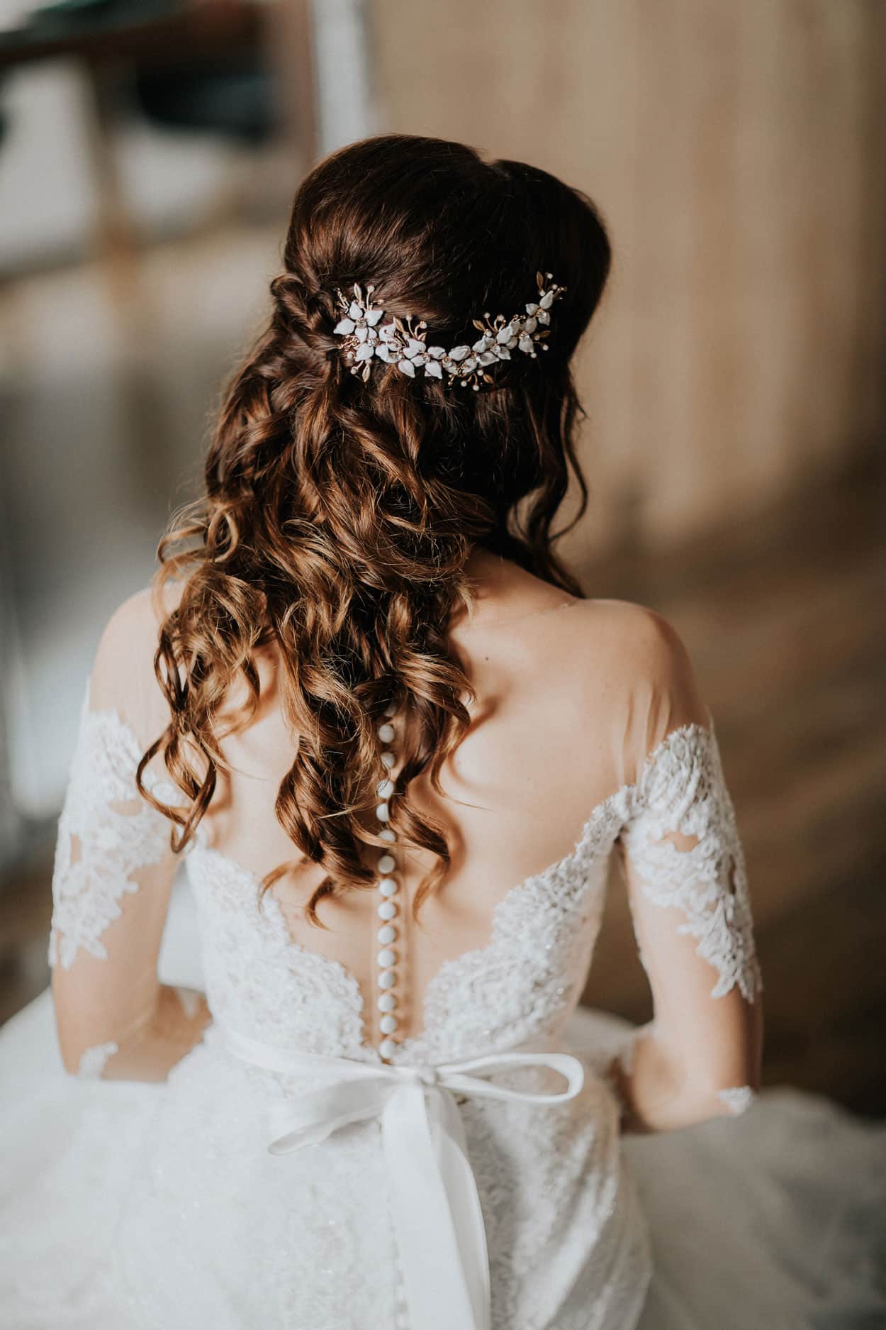 Hair by Katja Mahne — Lake Bled wedding