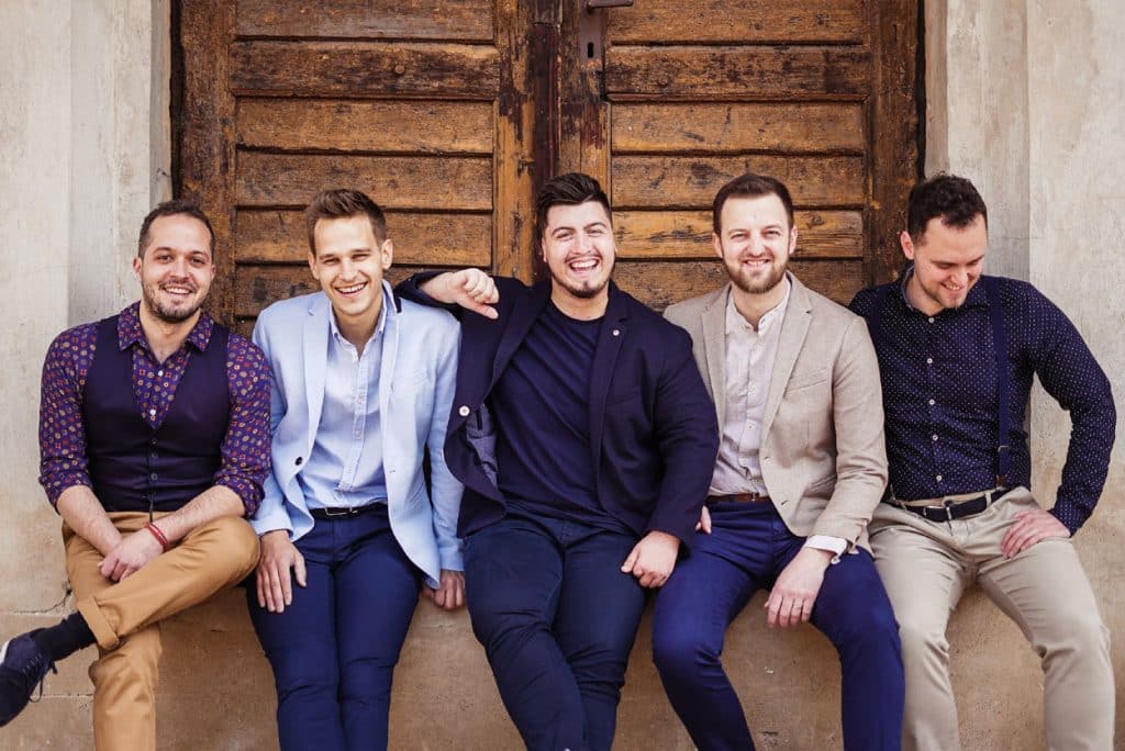 Proper band — Lake Bled wedding