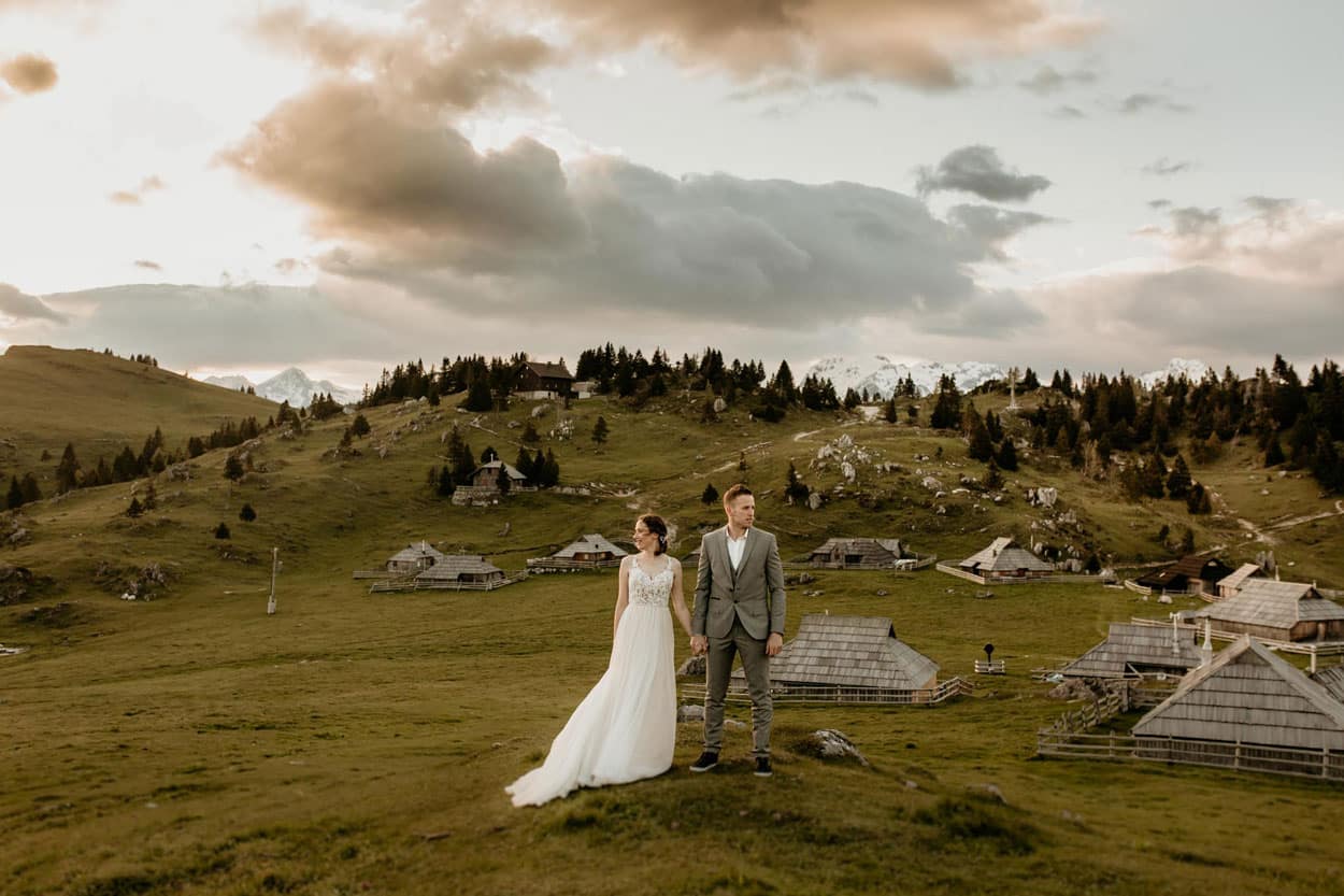 Eternal moment, Ana & Luka — Lake Bled wedding