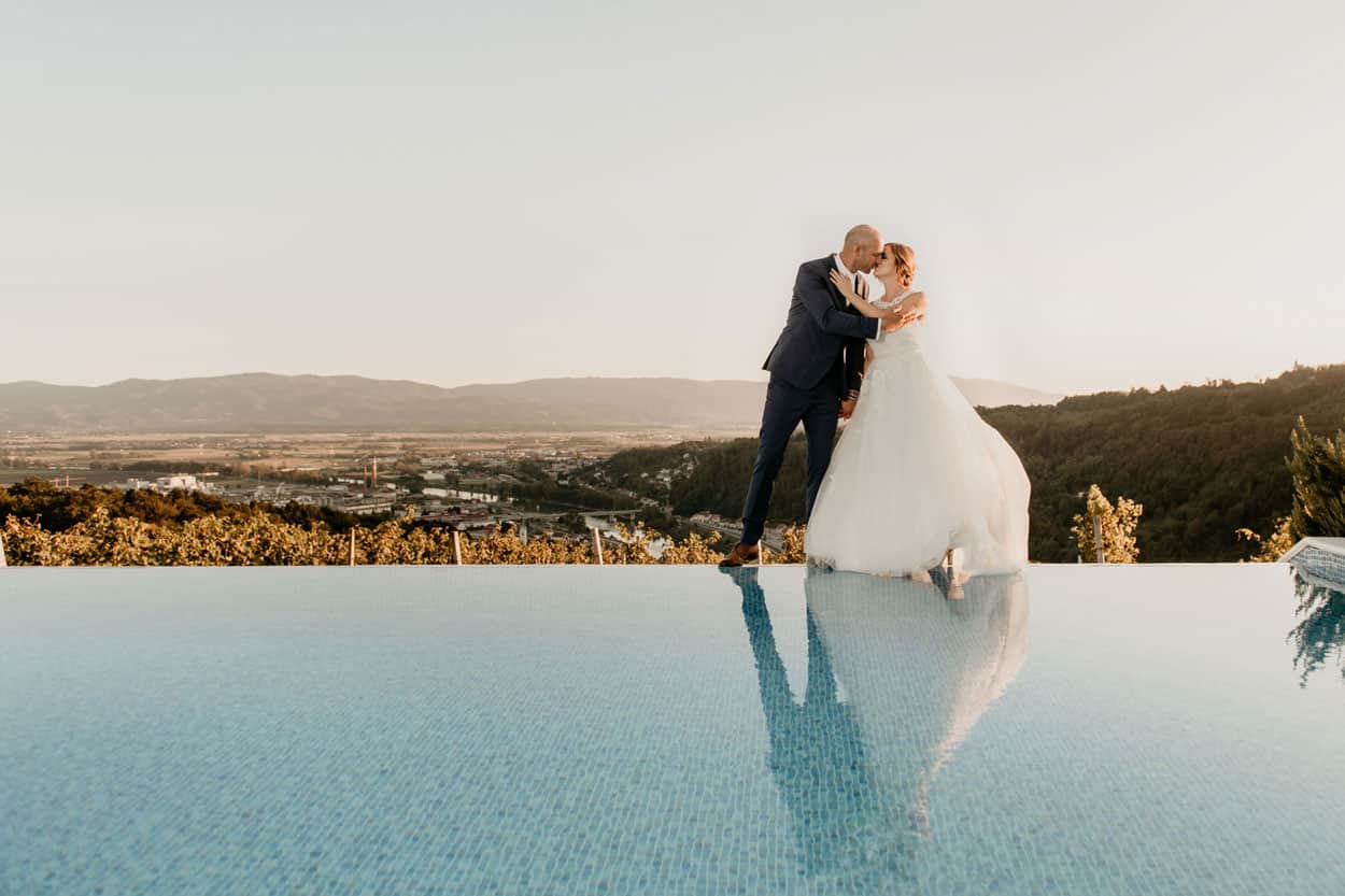 Eternal moment, Ana & Luka — Lake Bled wedding