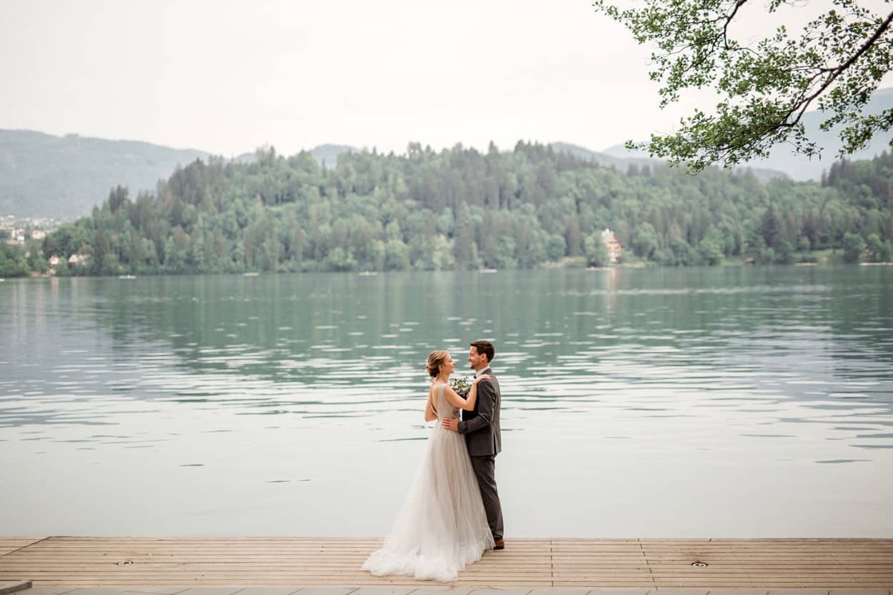Nastja Kovačec — Lake Bled wedding