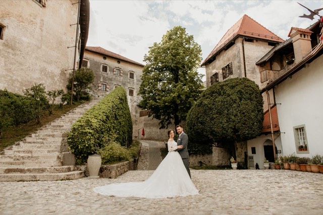 Lake Bled Castle wedding
