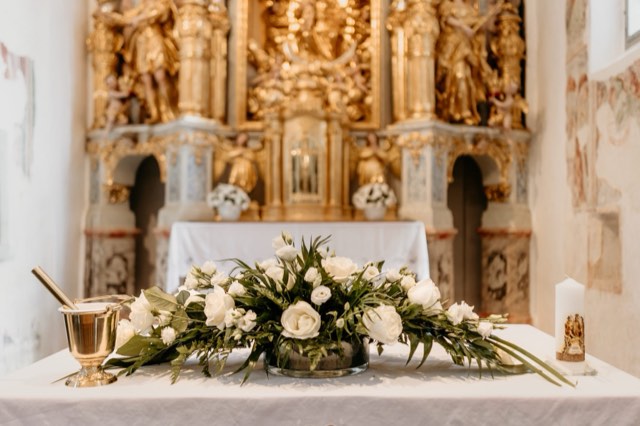 Lake Bled Island Church wedding