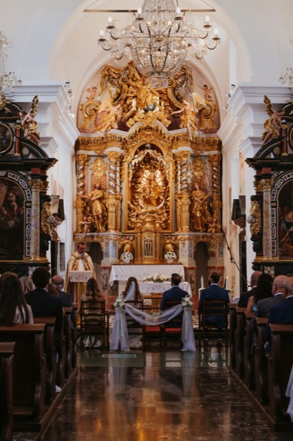 Lake Bled Island Church wedding